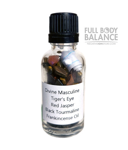 Gemstone Manifestation Jars Divine Masculine