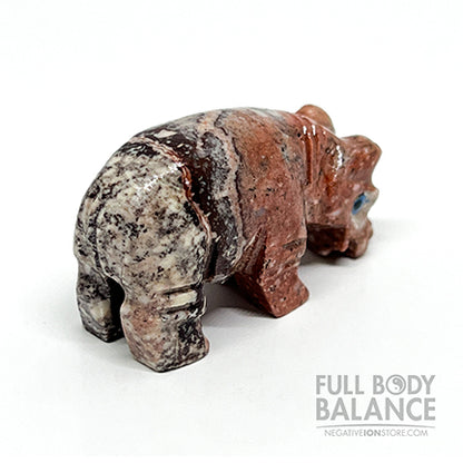 Soapstone Hippo Animal Carving