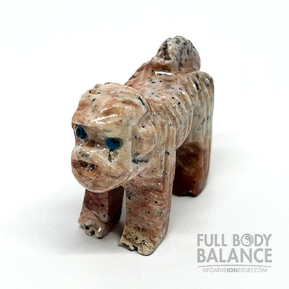 Soapstone Monkey Animal Carving