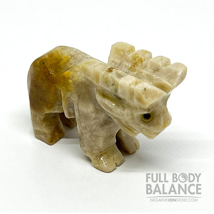 Soapstone Moose Animal Carving