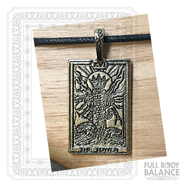 Tarot The Tower Pendant