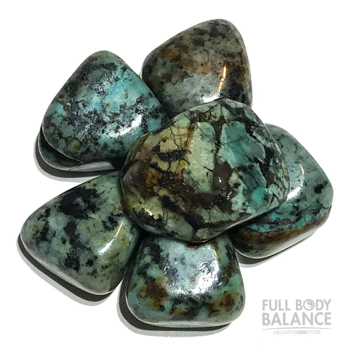 African Turquoise Tumbled