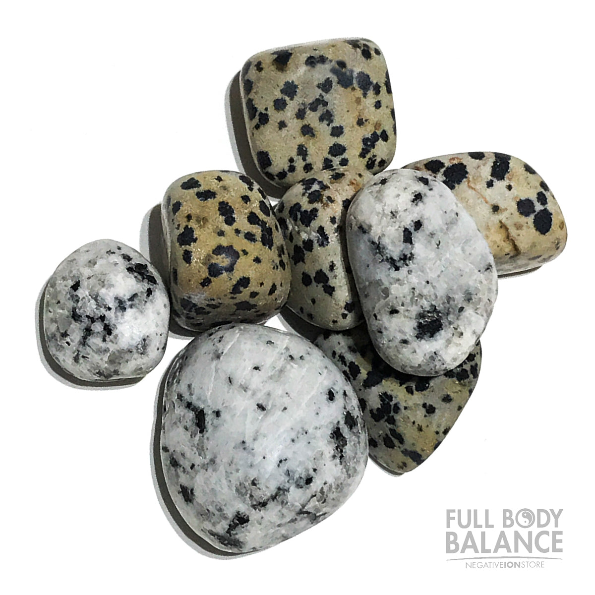 Dalmation Jasper Tumbled