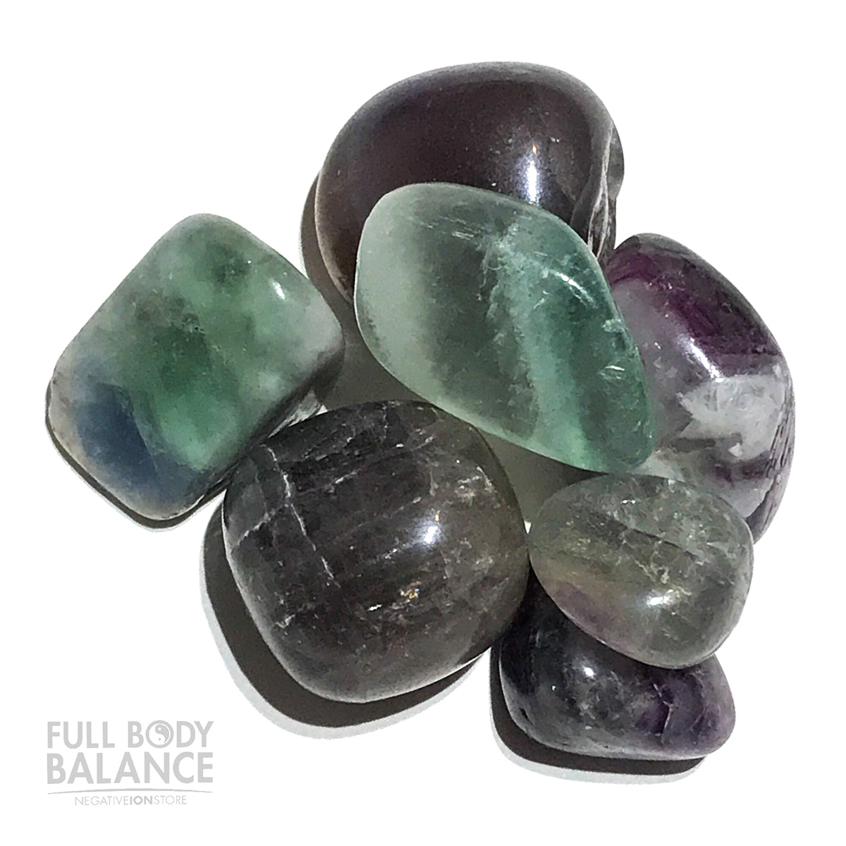 Rainbow Fluorite Tumbled