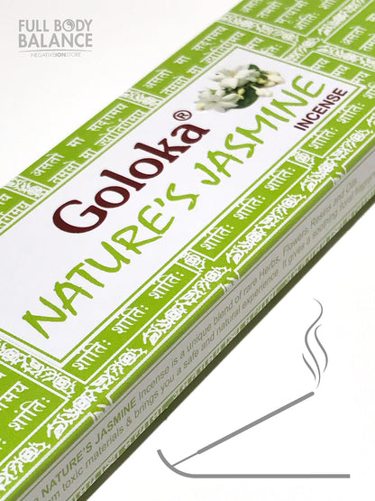 Goloka Nature's Jasmine Incense Sticks