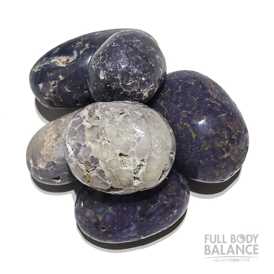 Grape Agate Tumbled