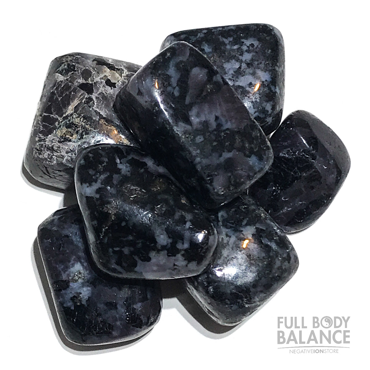 Indigo Gabbro Tumbled