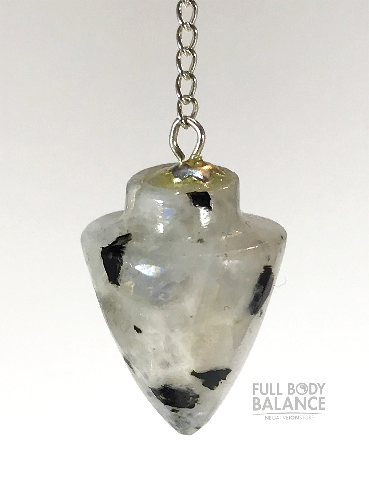 Rainbow Moonstone Pendulum