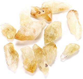 Citrine Points Rough Grade A